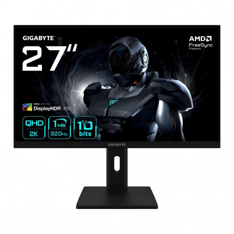 LCD Monitor|GIGABYTE|27 "|2560 x 1440 pixels|Quad HD|Native aspect ratio 16:9|LED|Flat|G27Q3EK