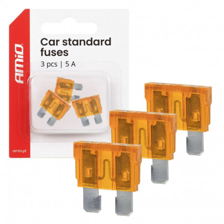 Standardsed autode lamellkaitsmed 3tk 5A amio-05103