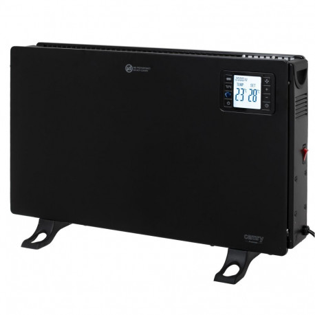 Camry CR 7739 Convection fan heater with remote control, LCD display, Black |