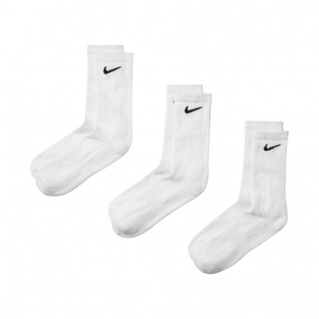 Nike sokid Everyday Cushioned Crew SX7664 100 3 paari 38-42, valge