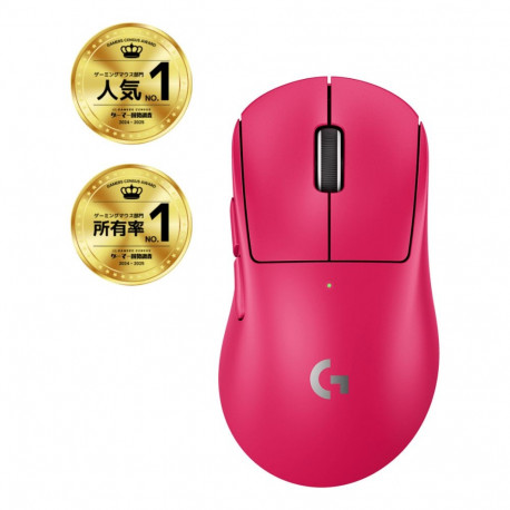 Logitech G PRO X Superlight 2 DEX ergonoomiline paremakäelistele juhtmevaba juhtmega 2.4 GHz USB roo