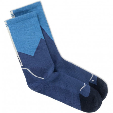 BUFF Merino MW Crew Socks MWC1 Socks, Blue L