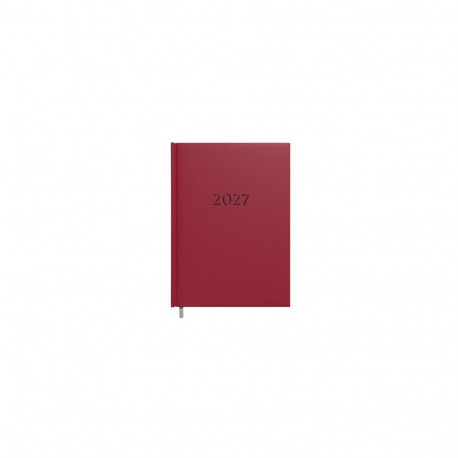 Planning notebook calendar 2027 A5 burgundy