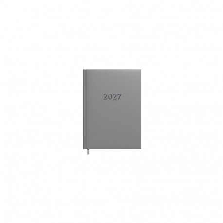 Planning notebook calendar 2027 A5 grey