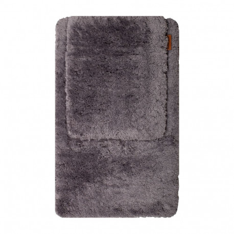 Bathroom mats SETH 2pcs 50x80cm+50x40cm, dark grey