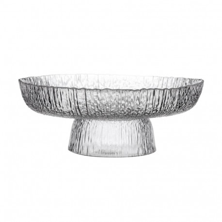 Glass platter CORE D26xH10,5cm