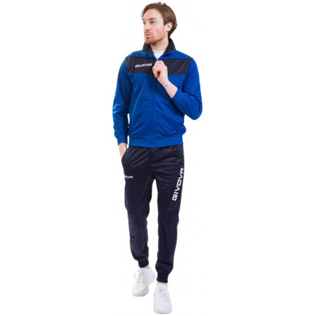 Givova dressikomplekt Tuta Visa Triacetato TR018 (XXL), sinine
