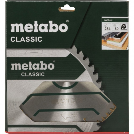 Kreissägeblatt "multi cut - classic", 254x30 Z60 FZ/TZ 5°neg (für halbstationäre Kreissägen)