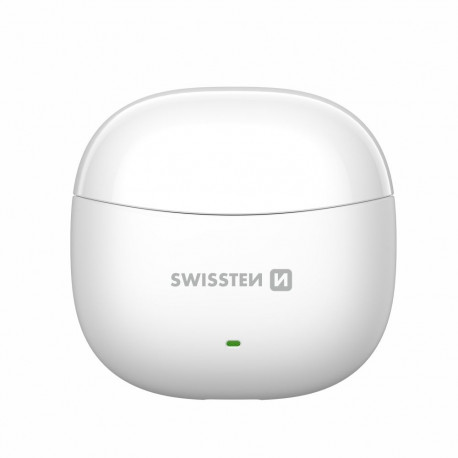 Swissten TWS Mini TUNE Bluetooth Stereo Earbuds with Microphone White
