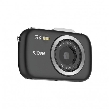Digital Camera - SJCAM ZV100 5K 30fps 80MP 2.8-Inch USB-C Black