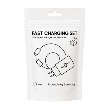 Wall Charger - Samsung TA800, White