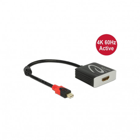 Üleminek Mini DisplayPort (M) - HDMI (F), 4K@60Hz Active (F) 0.2m, must