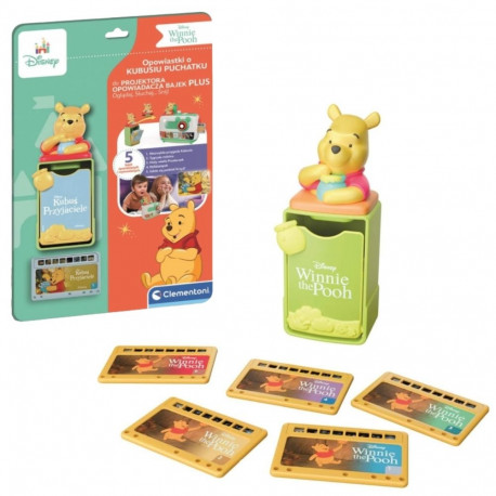 Clementoni projektorimuinasjutud 50458 Disney Plus Karupoeg Puhh, poola keel