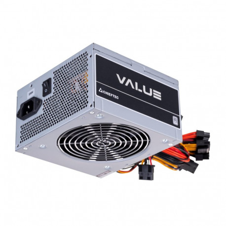 Chieftec toiteplokk APB-400B8 400W 20+4 pin ATX PS/2, hõbedane