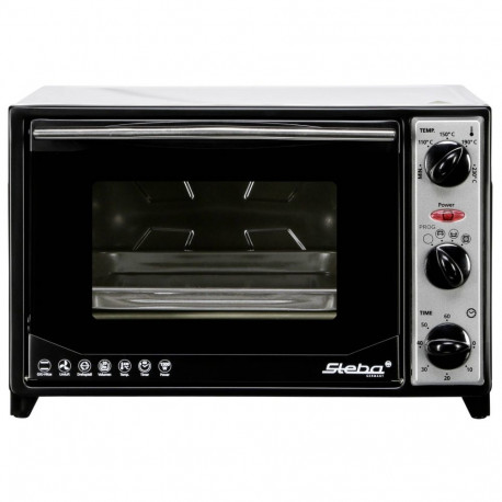 Backofen mit Drehspieß und Umluft KB 27 U.2 (weiß/schwarz)