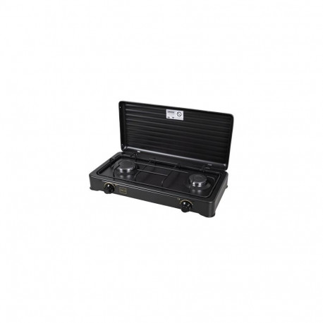 STELLA STKGA-02 Anthracite Countertop 61 cm Gas 2 zone(s)