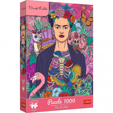 TREFL Premium Plus pusle Frida Kahlo Õitsev hing, 1000 osa