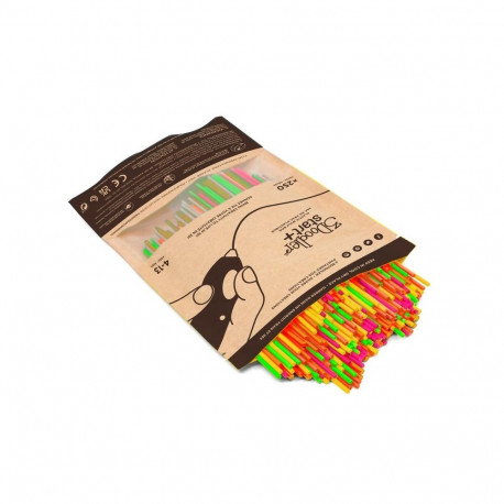 Compostable Filament - 3doodler Start+ 250 Neonrot Neonorange Neongrue