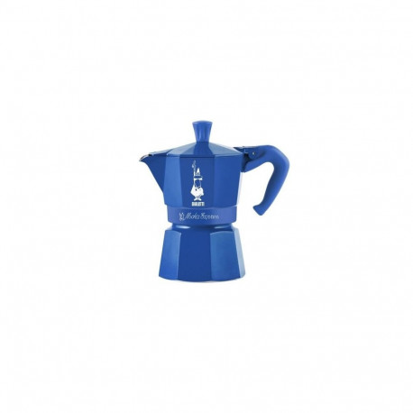 BIALETTI mokakann Moka Express 5464 3 tassile, sinine