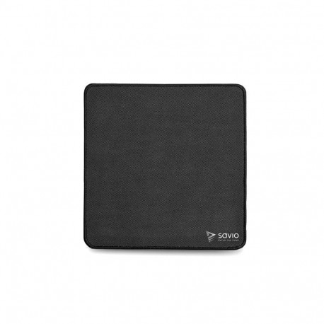 SAVIO mänguhiirematt Black Edition Precision Control S 25x25, must