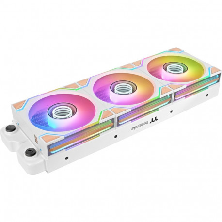 SWAFAN arvuti jahutusventilaator 120 EX INFINITY ARGB Sync Wood Edition, 3-pakk, 120mm, 124mm, valge
