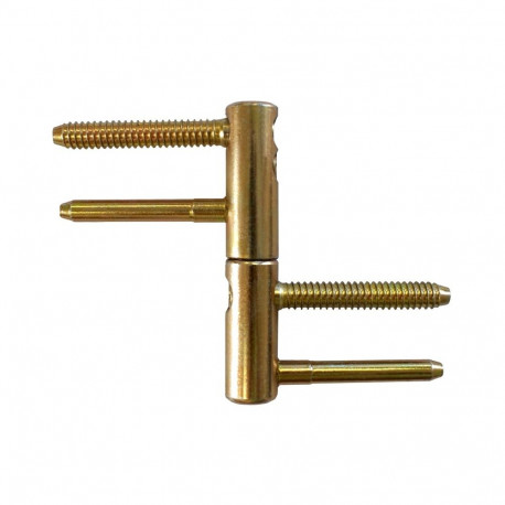 DOOR HINGE TRIO 15 DZ ZN YELLOW