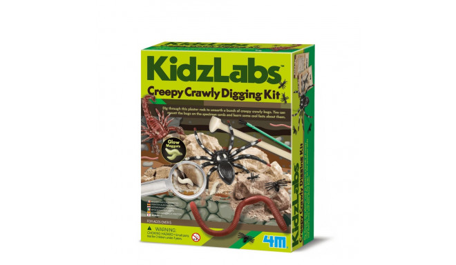 4M DIY set Creepy crawly digging