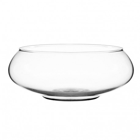 Candle holder SALISBURY D25xH10cm glass