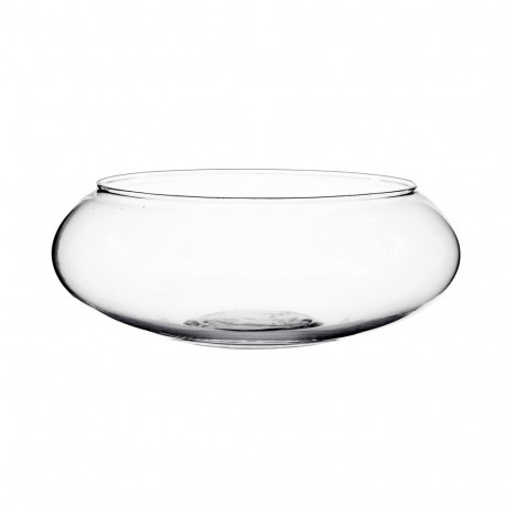 Candle holder SALISBURY D20xH8cm glass