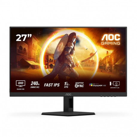 AOC Gaming Q27G4ZR 27", 2560x1440/1ms/400cd/m, HDMI, DisplayPort, Headphone Out