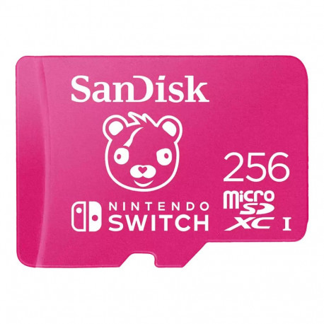 "CARD 256GB Sandisk Nintendo Switch - Fortnite Edition microsdxc 100MB/s"
