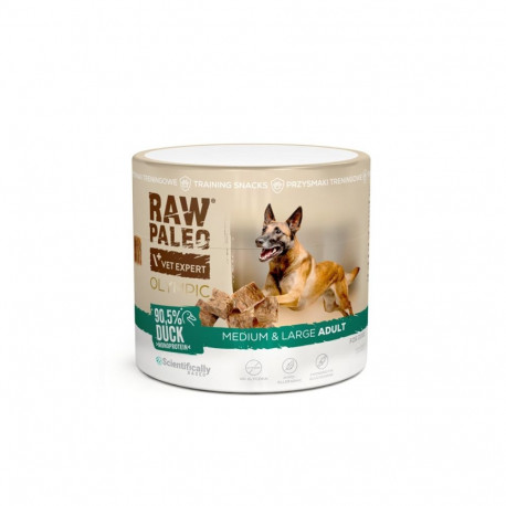 VETEXPERT koeramaius Raw Paleo Olympic Duck Mini Medium Large Mono 90g