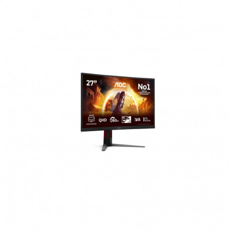 AOC G4 CQ27G4Z2P computer monitor 68.6 cm (27") 2560 x 1440 pixels Quad HD LCD Black, Red