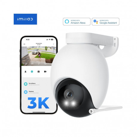 Outdoor Security Camera - IMILAB EC6 3K White