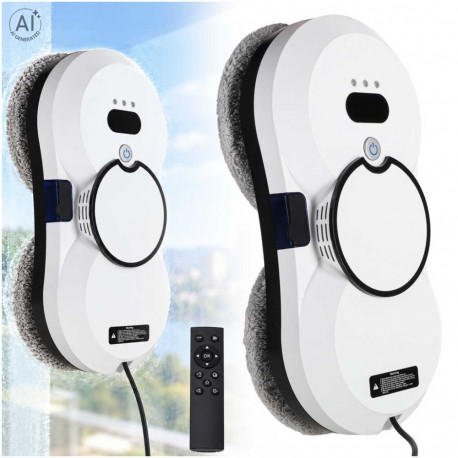Akende pesurobot, automaatne aknapuhasti, pult, 3 režiimi, 5600 Pa, 90 W