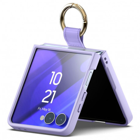 Mercury Gold Ring Case for Samsung Galaxy Z Flip8 lilac purple