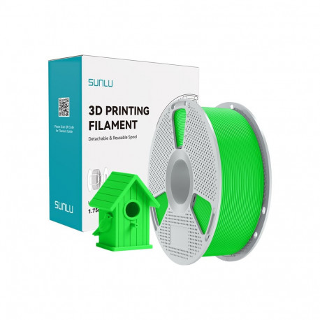 3D Printing Filament - Sunlu ASA 1.75 mm Filament 250–280°C Bed 80–100°C Green