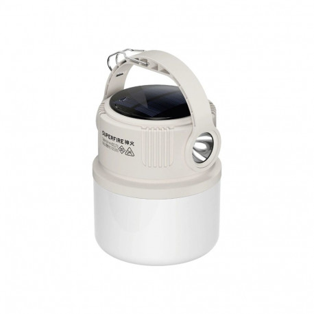 Camping Light - Superfire T22 360° 180 m 4 Modes Solar USB-C IP43