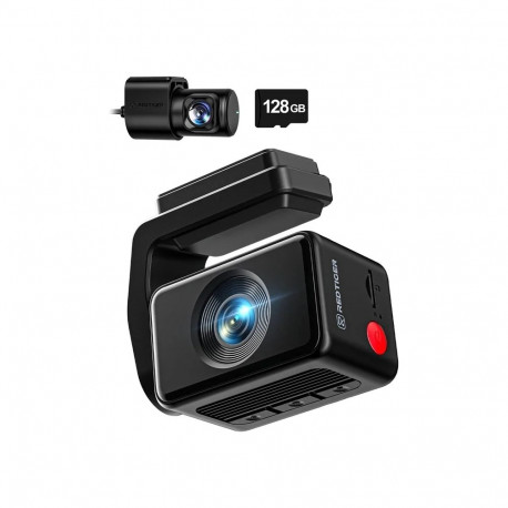 Dashcam - REDTIGER F4 Pro 4K + 1080p 128GB