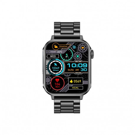 Smartwatch - Colmi P80, 1.83" HD Touchscreen, Bluetooth Call, IP67 Black