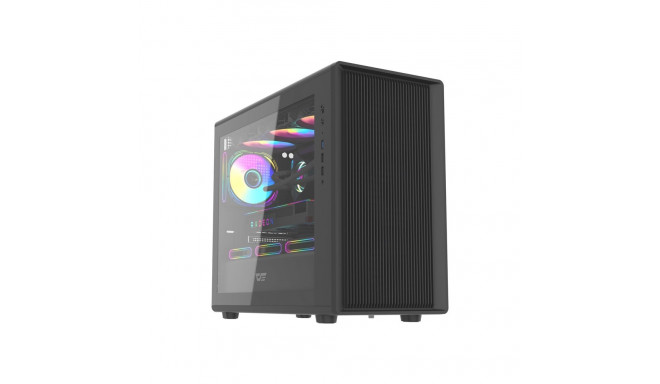 Computer Case - Darkflash DB460M, M-ATX/ITX, 420mm GPU, Black