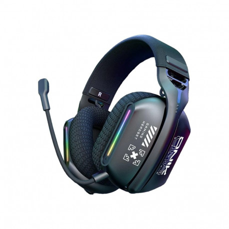Headphones - ONIKUMA GT808 40mm Drivers, Bluetooth 5.3, 2.4GHz Wireless, Black