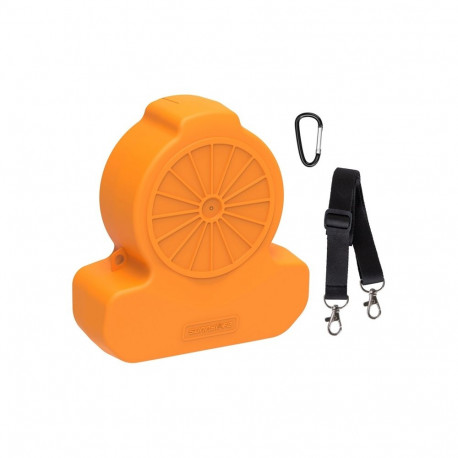 Case - Sunnylife Mini Protective Case FP-SN953-C for DJI Flip with Strap and Carabiner - Orange
