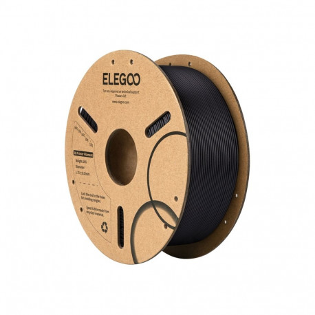 3D Printing Filament - ELEGOO PLA-CF 1.75mm Carbon Fiber Black