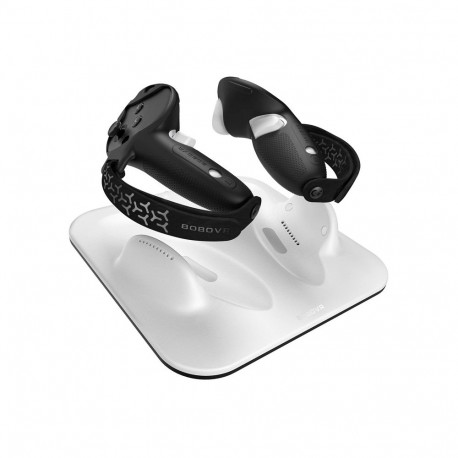 Charging Station - BOBOVR CD3 Wireless Charger (Meta Quest 3/3S, Magnetic, 30+ Hours)