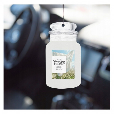 Car Air Freshener - Yankee Clean Cotton Air Freshener 15 g