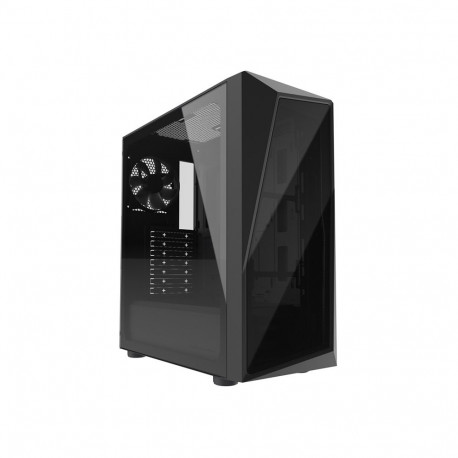 Computer Case - Cooler Master CMP 520L, ATX, Tempered Glass, Black