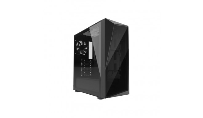 Computer Case - Cooler Master CMP 520L, ATX, Tempered Glass, Black