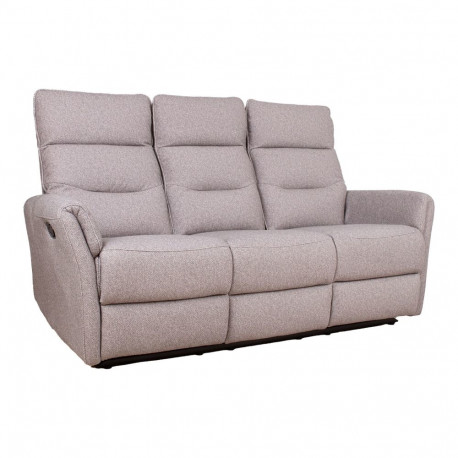 Diivan BOWERS 3-kohaline manuaalne recliner 185x92xH105cm, beež