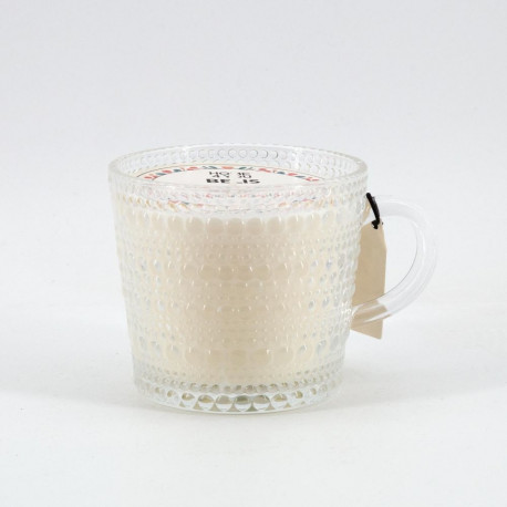 Candle BELIS CELINE D8.8xH7.8cm, unscented